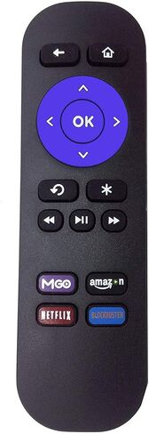 Replacement Remote for Roku Models Roku 1 (Lt, Hd) Roku 2 (Xd, Xs) Roku 3. Does not Work with Roku Stick or Roku TV in Kuwait