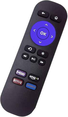 Replacement Remote for Roku Models Roku 1 (Lt, Hd) Roku 2 (Xd, Xs) Roku 3. Does not Work with Roku Stick or Roku TV in Kuwait