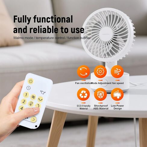 جهاز تحكم عن بعد بديل للمروحة الجديدة متوافق مع مروحة Woozoo 5-Speed ​​Globe Fan 2024 موديل 2354207 PCF-SC15T-CT in Kuwait
