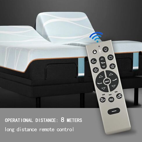 PZL Replacement RF396C Remote Control fit for Tempur-Pedic Ergo Smart Adjustable Bed Base JLDK.111.17.01 in Kuwait