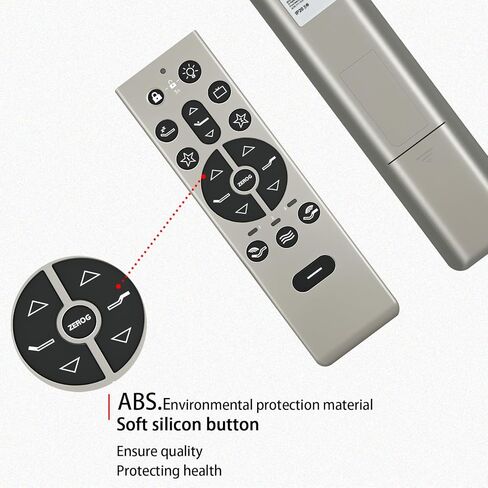 PZL Replacement RF396C Remote Control fit for Tempur-Pedic Ergo Smart Adjustable Bed Base JLDK.111.17.01 in Kuwait