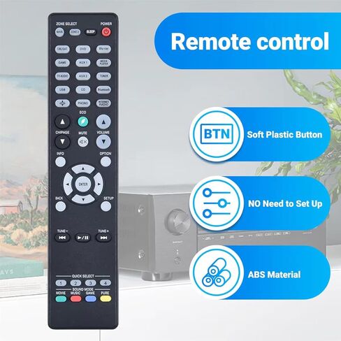 جهاز التحكم عن بعد البديل لـ Denon AVR-X3800H AVR-X3500H AVR-X2800H AVR-S970H AVR-X4800H AVR-X8500H AVR-X2700H AVR-S760H AVR-X3700H AVR-X1400H AVR-X3100W AVR-X4700H AVR-S960H AVR-X3400H جهاز استقبال AV in Kuwait