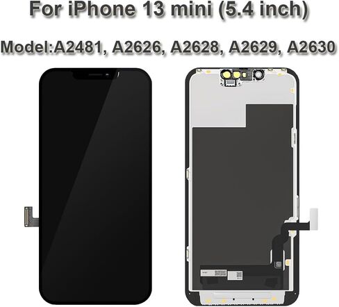 Fixerman for iPhone 13 Mini Screen Replacement 5.4 inch, 3D Touch LCD Display Digitizer Assembly with Repair Tools in Kuwait