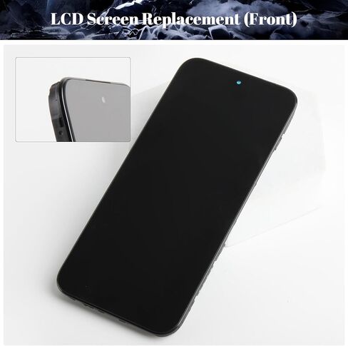 SRJTEK TFT لشاشة LCD Honor X6c لشاشة Honor X6c البديلة لشاشة Honor X6c NIC-LX1 NIC-LX2 شاشة LCD NIC-LX3 طقم إصلاح مجموعة رقمنة اللمس (6.61 بوصة، أسود مع إطار) in Kuwait
