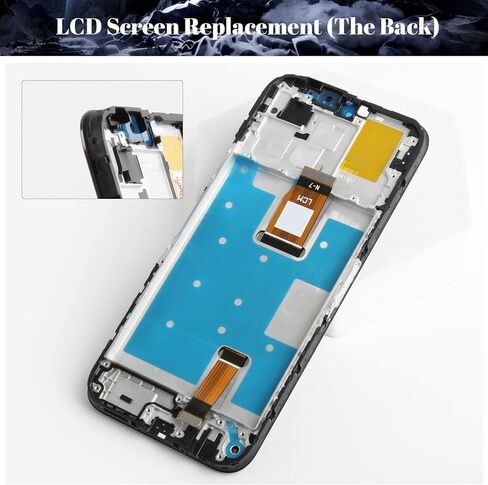 SRJTEK TFT لشاشة LCD Honor X6c لشاشة Honor X6c البديلة لشاشة Honor X6c NIC-LX1 NIC-LX2 شاشة LCD NIC-LX3 طقم إصلاح مجموعة رقمنة اللمس (6.61 بوصة، أسود مع إطار) in Kuwait