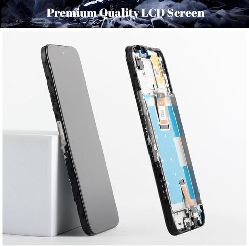 SRJTEK TFT لشاشة LCD Honor X6c لشاشة Honor X6c البديلة لشاشة Honor X6c NIC-LX1 NIC-LX2 شاشة LCD NIC-LX3 طقم إصلاح مجموعة رقمنة اللمس (6.61 بوصة، أسود مع إطار) in Kuwait