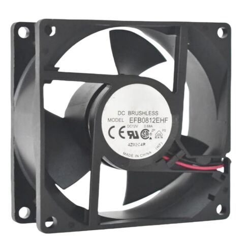 EFB0812EHF مروحة 8 سم لمروحة تبريد 12 فولت 0.68A 8032 80X80X32MM 2 سلك in Kuwait