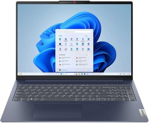 لاب توب لينوفو ايديا باد سليم 5 16IRU9 مقاس 16 بوصة يعمل باللمس - انتل كور 7 150U 5.4 جيجا هرتز - شاشة 1920 × 1200 - ويندوز 11 هوم، 16 جيجا LPDDR5x-5200، 1 تيرابايت SSD M.2 2242، لوحة مفاتيح بإضاءة خلفية، قارئ بصمات الأصابع in Kuwait