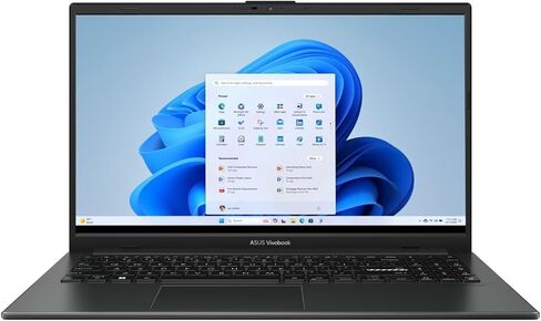 كمبيوتر محمول ASUS Vivobook Go 15 مقاس 15.6 بوصة FHD، ومعالج AMD Ryzen 5 40 (يصل إلى 4.3 جيجا هرتز)، وذاكرة وصول عشوائي 8 جيجابايت، ومحرك أقراص SSD سعة 512 جيجابايت، ورسومات Radeon، رفيع وخفيف الوزن، وواي فاي 6E، وبلوتوث 5.3، ونظام التشغيل Windows 11 Home in Kuwait