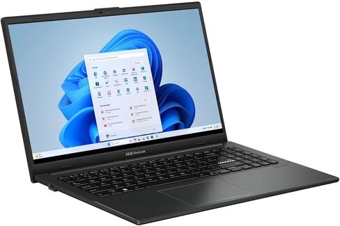 كمبيوتر محمول ASUS Vivobook Go 15 مقاس 15.6 بوصة FHD، ومعالج AMD Ryzen 5 40 (يصل إلى 4.3 جيجا هرتز)، وذاكرة وصول عشوائي 8 جيجابايت، ومحرك أقراص SSD سعة 512 جيجابايت، ورسومات Radeon، رفيع وخفيف الوزن، وواي فاي 6E، وبلوتوث 5.3، ونظام التشغيل Windows 11 Home in Kuwait