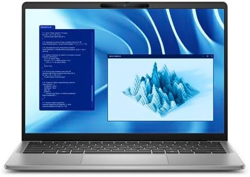 Dell LATI7455DV9KG 14" Latitude 7455 Multi-Touch - Snapdragon X Plus - 16GB - 512GB M.2 NVMe SSD - Copilot - Windows 11 Pro - Laptop (Renewed) in Kuwait