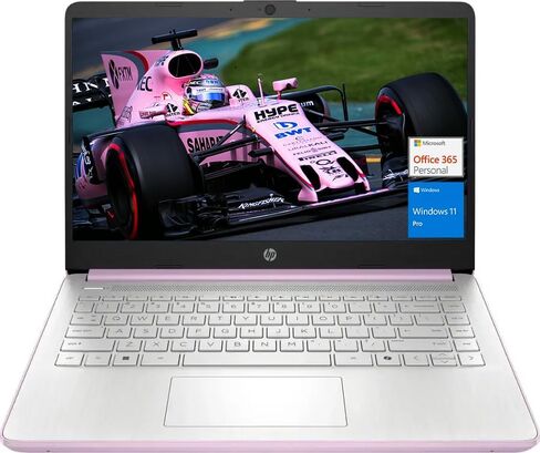 HP Laptop 14" for Students & Home, 1 Year Office 365, 8GB RAM, 256GB Storage(128GB UFS + 128GB SD Card), Intel Quad-Core Processor(Beat i3-1115G4), Wi-Fi 6, Webcam, USB C, Win 11 Pro in Saudi Arabia