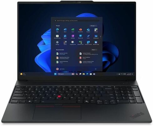 Lenovo ThinkPad E16 Gen 3 21TF0027US نوت بوك 16 بوصة - WUXGA - 60 هرتز - Intel Core 7 240H - 16 جيجا بايت - 512 جيجا بايت SSD - لوحة مفاتيح باللغة الإنجليزية - أسود in Kuwait