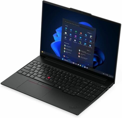 Lenovo ThinkPad E16 Gen 3 21TF0027US نوت بوك 16 بوصة - WUXGA - 60 هرتز - Intel Core 7 240H - 16 جيجا بايت - 512 جيجا بايت SSD - لوحة مفاتيح باللغة الإنجليزية - أسود in Kuwait