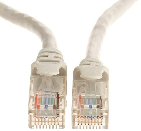 AddOn 40ft RJ-45 (Male) to RJ-45 (Male) Snagless Gray Cat6A UTP PVC Copper Patch Cable - 40 ft Category 6a Network Cable for Network Device, Patch Panel, Hub, Switch, Media Converter, Router - First in Kuwait