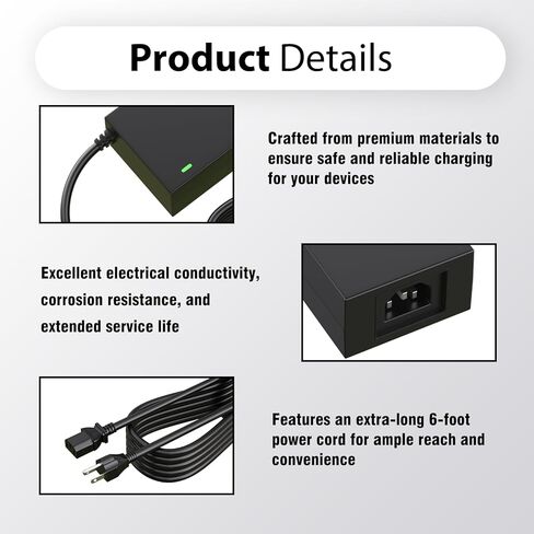 12V Power Supply Adapter Fits for D-Autel MaxiSYS Diagnostic Scanners,Compatible with MS905, MS906, MS906BT, MS906TS, MS908, MS908P, MS908S, Elite II PRO MS909, MS909CV Automotive Diagnostic Scanner in Kuwait