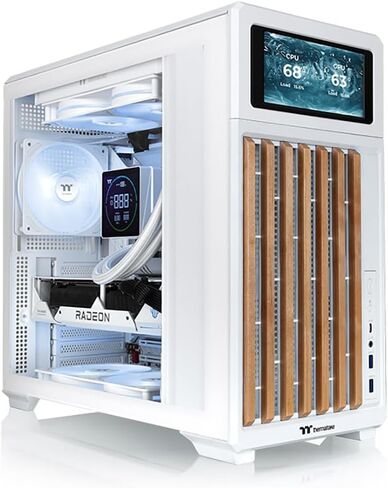 ثيرمالتاكي TR300 WS؛ تقليم الخشب. منتصف البرج؛ تتضمن مروحة PWM 1 × 120 مم؛ دعم ATX/mATX/mITX؛ دعم المبرد 360 مم؛ خلوص وحدة معالجة الرسومات 410 مم؛ خلوص مبرد الهواء 165 ملم؛ ثلج؛ CA-11M-00M6WN-WS in Kuwait
