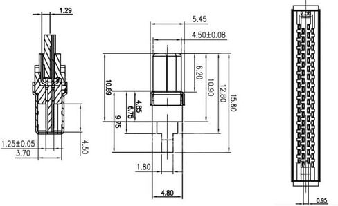 موصل 68Pin. غلاف حديدي. SCSI 68P.V68 in Kuwait