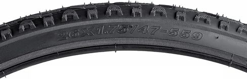 إطارات دراجة الطريق YUNSCM مقاس 26 بوصة مقاس 26 × 1.75/47-559 و26 بوصة وأنابيب دراجة وشريطين حافة متوافقين مع إطارات وأنابيب دراجة هوائية مقاس 26 × 1.50 26 × 1.60 26 × 1.75 26 × 1.90 26 × 1.95 (W-2015) in Kuwait