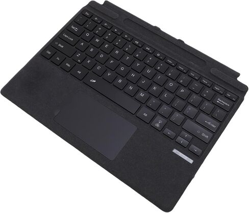 banapoy Ultra Slim Bluetooth Keyboard, Portable Silent Tablet Wireless Keyboard with 7 Color Backlit, Pen Holder, Touchpad, for Pro 11 10 9 8 X in Kuwait