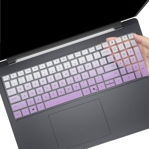 غطاء لوحة المفاتيح لجهاز Dell 16 Plus Laptop DB16250 DB16255/16 Plus 2 في 1 DB06250/16 DC16250 DC16251 20262025 كمبيوتر محمول 16 بوصة (لا يناسب Dell 16 Premium DA16250، Dell Pro 16/Pro 16 Plus/Pro Max 16)-OPurlple in Kuwait