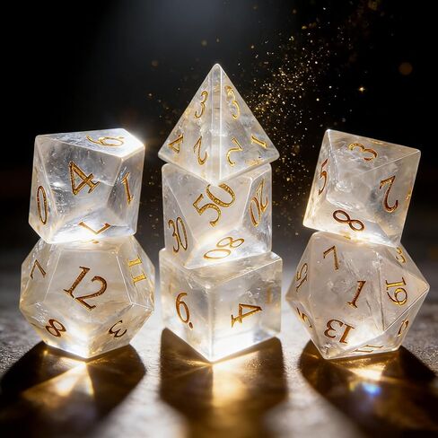 LUCKY-M عين القطة DND النرد، مجموعة النرد الأحجار الكريمة للأبراج المحصنة والتنين، النرد D&D الملحقات لعب الأدوار لعبة النرد MTG الطاولة الألعاب (الأرجواني الأزرق) in Saudi Arabia