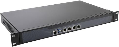 أجهزة جدار الحماية 1U/سطح المكتب القابلة للتركيب على حامل، OPNsense، VPN، جهاز أمان الشبكة، جهاز التوجيه PC، J1900، 4 منافذ LAN، 2 منافذ USB، منفذ VGA، 0 ذاكرة وصول عشوائي، 0 تخزين. (1U COM J1900، 8 جيجا رام، 256 جيجا SSD) in Kuwait
