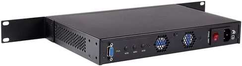 جهاز توجيه، كمبيوتر شخصي، OPNsense، VPN، جهاز صغير لأمان الشبكة، جدار حماية، Core i3 3110M/3120M، 6 x Gigabit LAN، 2 x USB، COM، VGA، مروحة، 0 ذاكرة، 0 تخزين، (I3 3110m/3120m، 0 RAM 0 SSD Barebone) in Kuwait