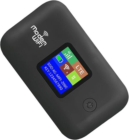 نقطة اتصال واي فاي، 300 ميجابت في الثانية 10 مستخدمين 4G LTE، راوتر واي فاي نقطة اتصال محمولة، جهاز فتحة بطاقة SIM للسفر والتخييم والبيوت المتنقلة in Kuwait