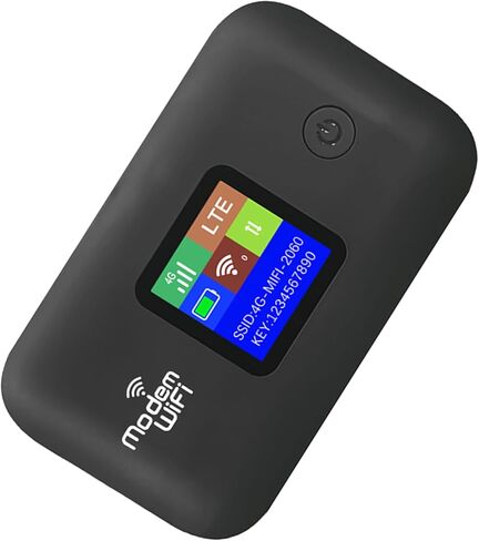 نقطة اتصال واي فاي، 300 ميجابت في الثانية 10 مستخدمين 4G LTE، راوتر واي فاي نقطة اتصال محمولة، جهاز فتحة بطاقة SIM للسفر والتخييم والبيوت المتنقلة in Kuwait