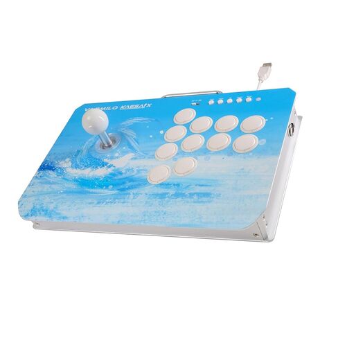 Varmilo Kassai X Arcade Fight Stick Rapid Trigger Tournament Grade Controller for Fighting Games Two Versions Standard PC Only or Pro Compatible with PC PS4 PS5 Nintendo Switch 1/2 (Sea Meloday, Standard (PC-Only)) in Saudi Arabia