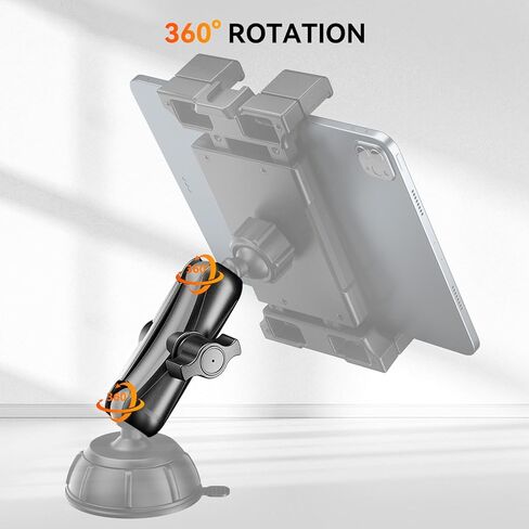 OHLPRO Aluminum Alloy Double Socket Arm for RAM Mounts B Size 1" Ball Components, Heavy-Duty 1 Inch Ball Mount Adapter Extension Arm for Car Dash, Truck, Boat, Phone Holder and GPS. in Kuwait