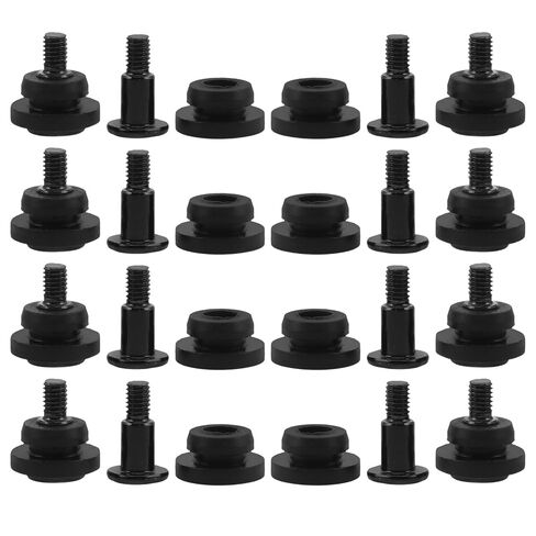 Alipis 30pcs 2.5-inch Hard Drive Disk Screws with Shock Absorption for PC HDD SSD Mounting, Vibration Dampening Replacement Screws for Computer Storage Devices in Kuwait