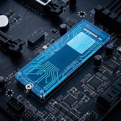 طقم براغي تثبيت M.2 SSD مكون من 22 قطعة، مجموعة براغي PCIe NVMe M.2 برأس مسطح وصواميل سداسية، برغي بديل من الفولاذ المقاوم للصدأ لأجهزة الكمبيوتر المحمول، طقم أدوات تركيب M2 2280 SSD مع مفك براغي، فضي in Kuwait