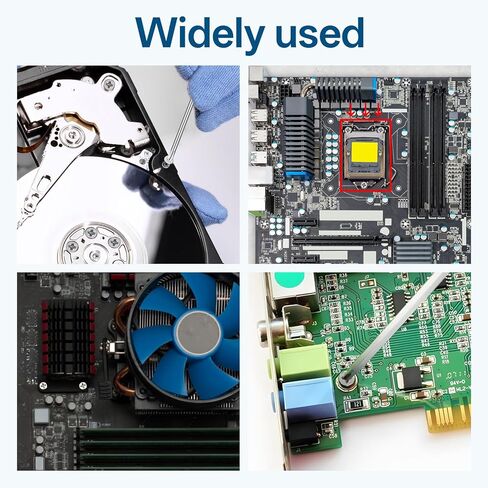 طقم براغي تثبيت M.2 SSD مكون من 22 قطعة، مجموعة براغي PCIe NVMe M.2 برأس مسطح وصواميل سداسية، برغي بديل من الفولاذ المقاوم للصدأ لأجهزة الكمبيوتر المحمول، طقم أدوات تركيب M2 2280 SSD مع مفك براغي، فضي in Kuwait