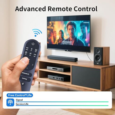 جهاز تحكم عن بعد بديل جديد متوافق مع ULTIMEA Poseidon D60، لنظام الصوت المحيطي Dolby Atmos 5.1 قناة in Kuwait