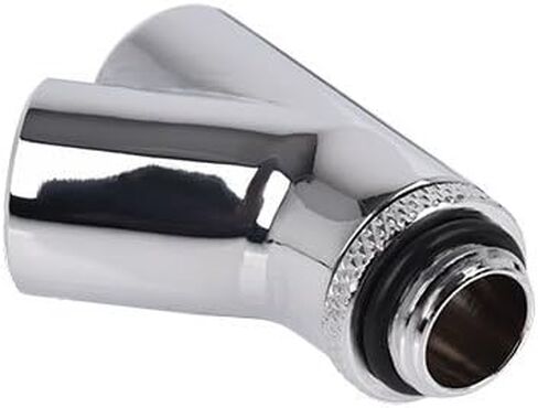 Alphacool Eiszapfen Y-Connector 45° خيط خارجي G1/4 قابل للدوران إلى 2x G1/4 خيط داخلي - كروم (17400) in Kuwait