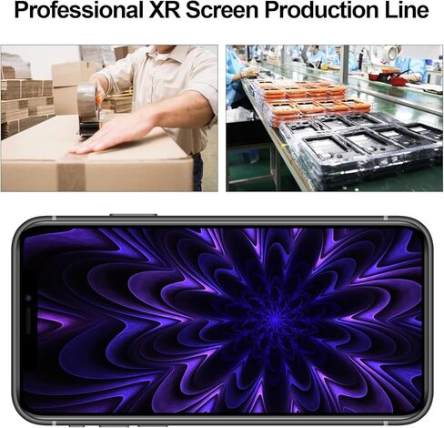 استبدال شاشة iPhone XR مع سماعة الأذن الأمامية ومستشعر القرب ثلاثي الأبعاد بشاشة LCD تعمل باللمس مع طقم إصلاح للطراز A1984 A2105 A2106 A2108 6.1 بوصة in Kuwait