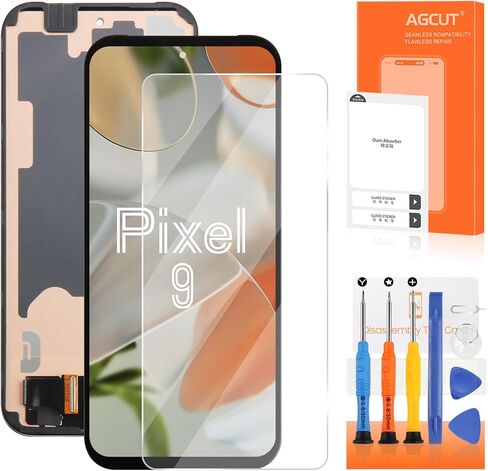 INCELL for Google Pixel 9 Screen Replacement for Google Pixel 9 Display LCD G2YBB, GUR25, G1B60 Touch Screen Digitizer Assembly Repair Parts with Bracket in Kuwait
