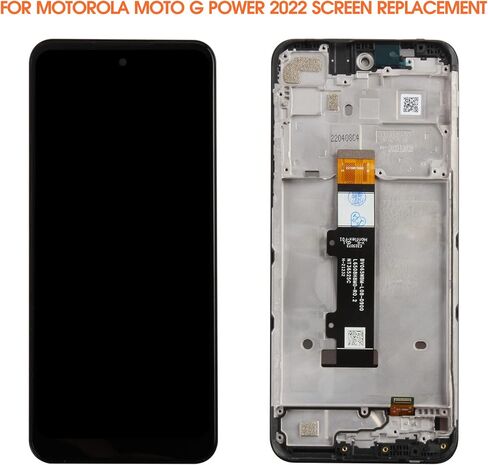 AGCUT for Moto G Power 2022 Screen Replacement for Moto G Power 2022 LCD Display XT2165 XT2165-5 LCD Digitizer Touch Screen Assembly Repair Parts with Frame in Kuwait