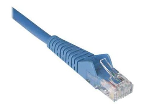 كابل إيتون تريب لايت N201-006-BL Cat6 جيجابت إيثرنت بطول 6 أقدام أزرق، سلك تصحيح UTP مصبوب بدون Snagless، RJ45 M/M، شبكة LAN عالية السرعة 550 ميجاهرتز، حزمة الرعاية السحابية المُكونة مسبقًا مؤهلة (10 عبوات) in Kuwait