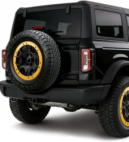 طقم حلقات حواف عجلة قفل الخرزة 5x من Broaddict مناسب لـ 2021-2024 Ford Bronco Sasquatch in Kuwait