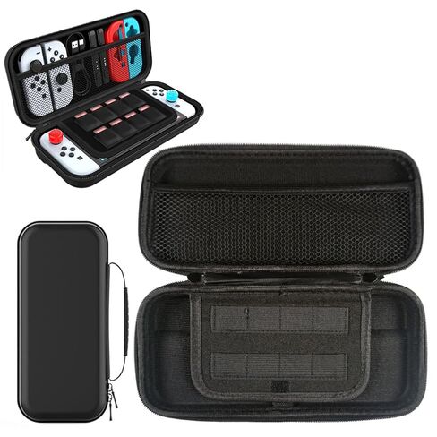 حقيبة حمل لجهاز Switch Gamepad، حقيبة منظمة للتبديل/تبديل OLED مع 8 خراطيش ألعاب وفتحة 6 أزرار وواقي شاشة، حقيبة تخزين EVA مضادة للخدش لحقيبة حمل الملحقات in Kuwait