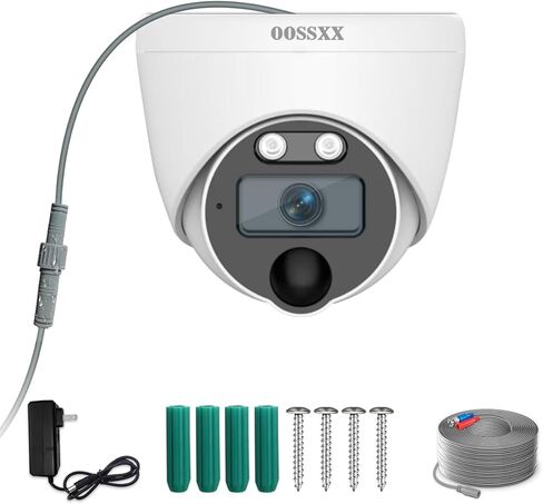 OOSSXX تمديد HD 4K 8.0 ميجابيكسل السلكية CCTV كاميرا الأمن في الهواء الطلق لأنظمة مراقبة الفيديو المنزلية CCTV DVR in Kuwait