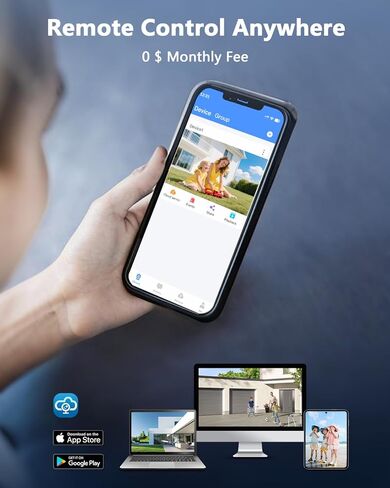 OOSSXX تمديد HD 4K 8.0 ميجابيكسل السلكية CCTV كاميرا الأمن في الهواء الطلق لأنظمة مراقبة الفيديو المنزلية CCTV DVR in Kuwait