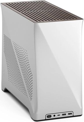 Fractal Design Era 2 FD-C-ERA2N-01 حافظة كمبيوتر صغيرة الحجم مصنوعة من الألومنيوم والفولاذ المؤكسد Mini ITX - فضي in Kuwait