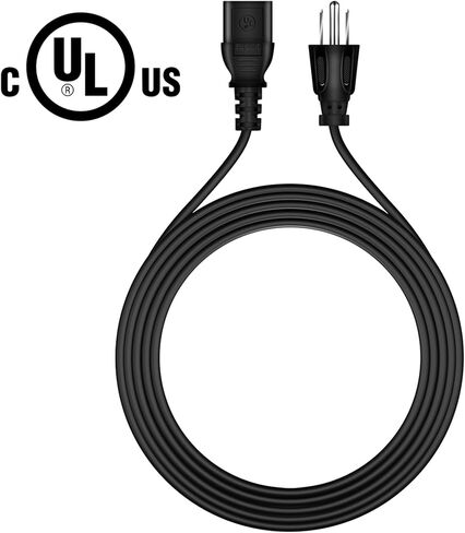 كابل سلك طاقة تيار متردد 3-Prong 6ft متوافق مع MERACH MR-2440 MR-2440B1 MR-2440G1 MR-2440P1 MR-2398 MR-2398B2-US MR-2398P2-US آلة تمرين لوحة الاهتزاز in Kuwait