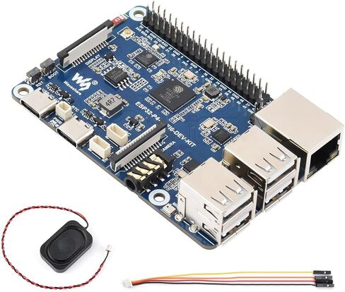 لوحة تطوير ESP32-P4-WIFI6-DEV-KIT تعتمد ESP32-P4 وESP32-C6، وتدعم Wi-Fi 6 وBluetooth 5، مع MIPI-CSI، MIPI-DSI، USB 2.0 OTG، Ethernet، رأس وحدة PoE، إلخ. in Kuwait