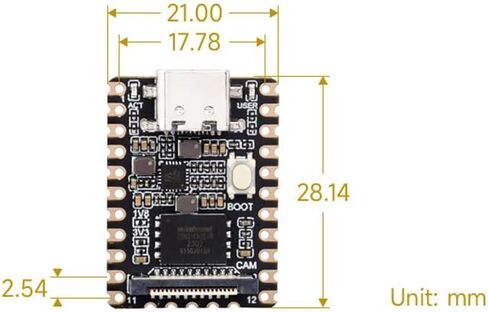 LuckFox Pico Mini Linux RV1103 Rockchip AI Board ARM Luckfox-Pico-Mini-B in Kuwait