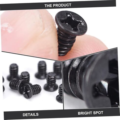 100pcs 3.5-inch HDD Screws for Computer Case Hard Drive Tray Replacement Screws Compatible with Hot Swap PC Tower and Desktop Assembly in Kuwait